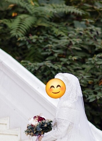 Gelin tacı beyaz incili - Görsel 2