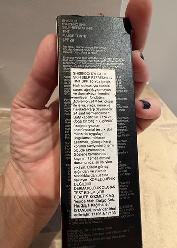 Shiseido Synchro Skin Karanlık BB Krem SPF 20 - Görsel 2