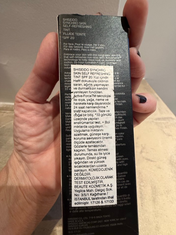 Shiseido Synchro Skin Karanlık BB Krem SPF 20 - Görsel 2