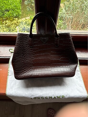 Longchamp Orijinal deri Lonchamp canta