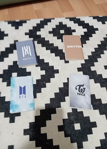 Beden K-pop mini defter