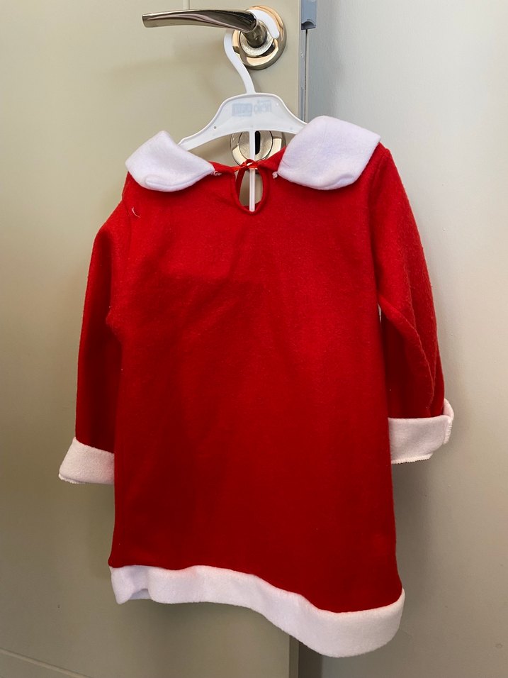Kız çocuk noel elbise - Görsel 2