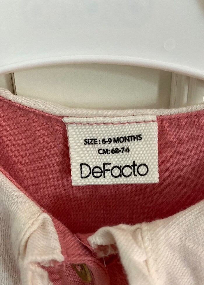 Defacto elbise 6-9 ay - Görsel 3