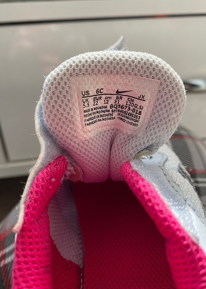 Orijinal nike kız bebek spor ayakkabı - Görsel 5