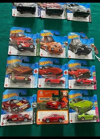 Hot wheels matchbox Nissan Toyota GTR th Audi BMW Mercedes Jeep 