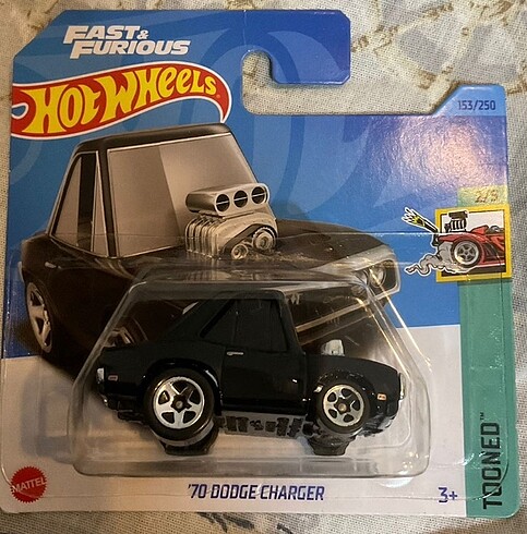 Hot Wheels Fast and & Furious Dodge charger Dom Toretto Tooned Ff Hot wheel