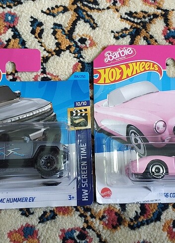 Hot wheels Barbie Movie Film Araçları 