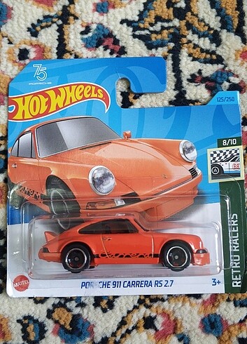 Hot wheels Porsche 911 Carrera RS 2.7 hotwheels