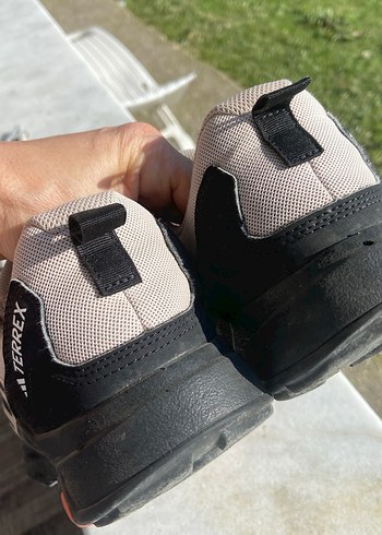 Bej Siyah Bağcıklı Outdoor Erkek Ayakkabı - Görsel 5