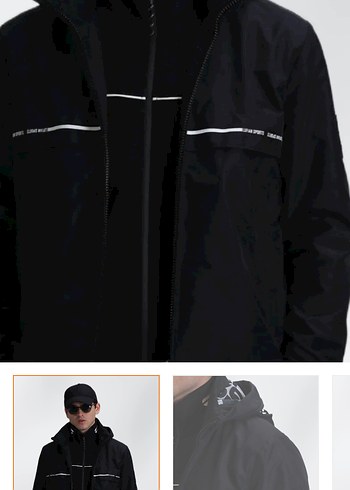 Lufian Damon Erkek Siyah Mont - Görsel 2