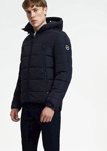 Erkek Siyah Fermuarlı  Mont - Görsel 3