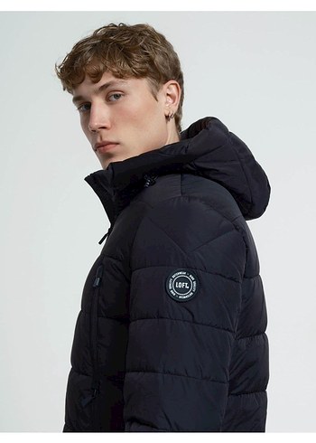 Erkek Siyah Fermuarlı  Mont - Görsel 5