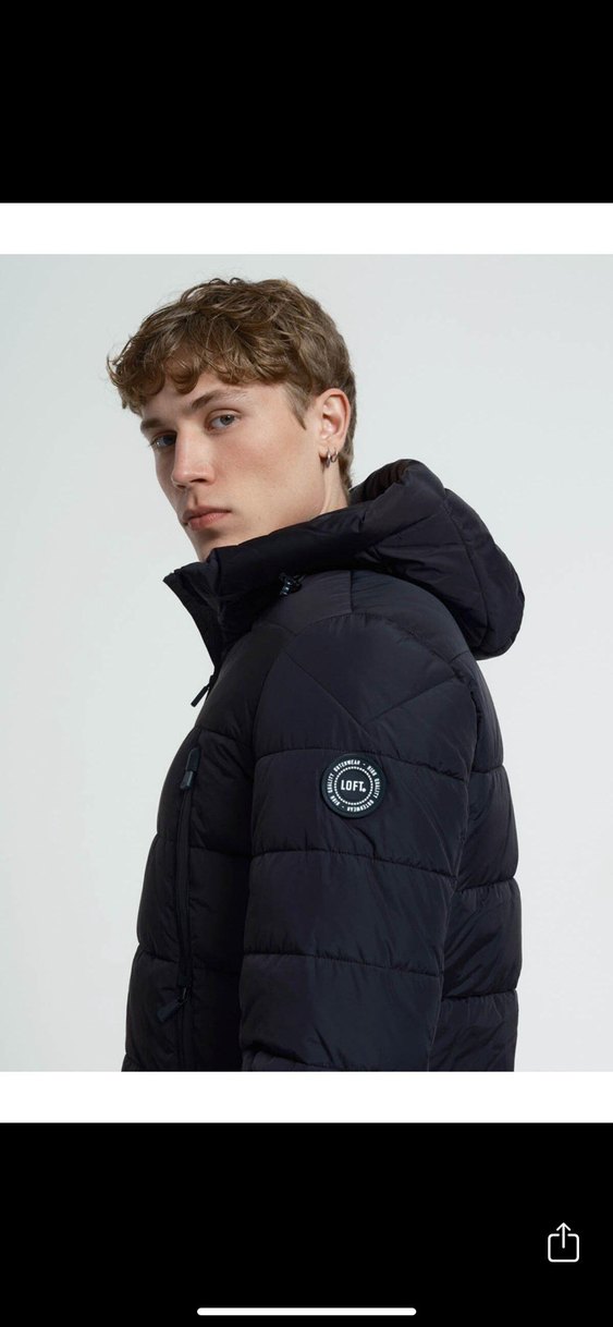 Erkek Siyah Fermuarlı  Mont - Görsel 5