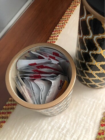 Dekor  porselen bir üründür Luckyart - Görsel 3