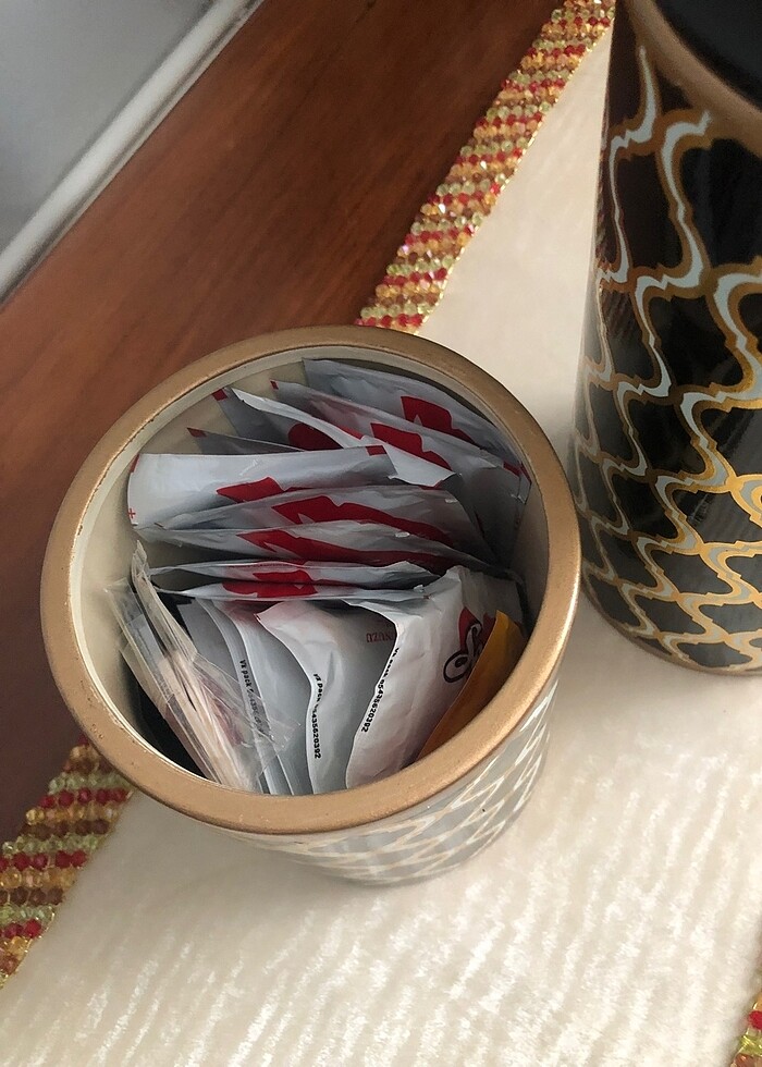 Dekor  porselen bir üründür Luckyart - Görsel 3