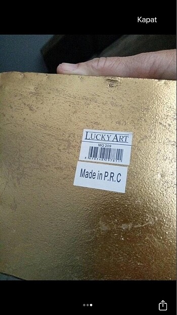 Dekor değişikliği nedeniyle satıyorum markası lucky art - Görsel 3