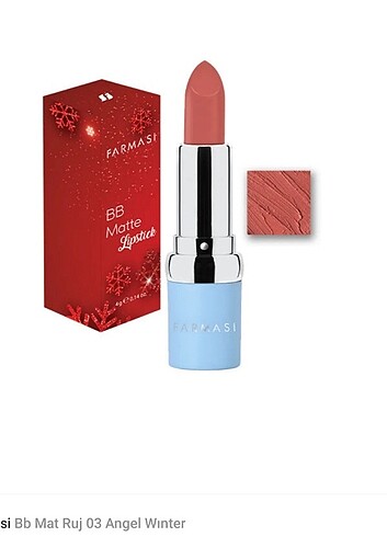 Farmasi BB mat lipstick Angel 03