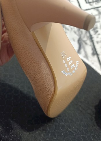 Bordo Süet Fiyonklu Yüksek Topuklu Kadın Stiletto - Görsel 2