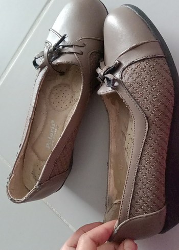 Bej Dolgu Topuklu Kadın Babetler