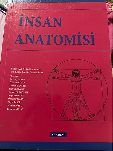 İnsan anatomisi kitabı