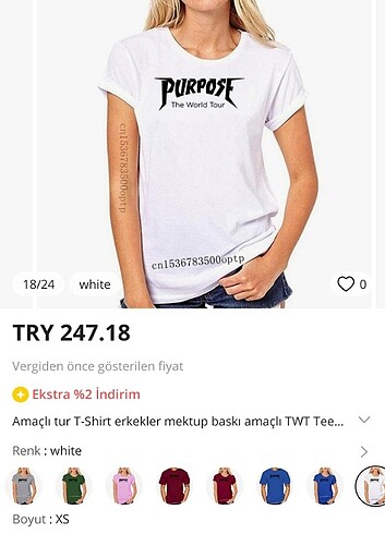 Trendyol & Milla Justin Bieber kırmızı tişört ucuz 