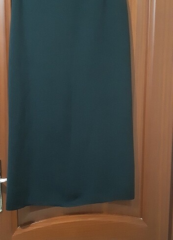 Siyah kumaş etek 
