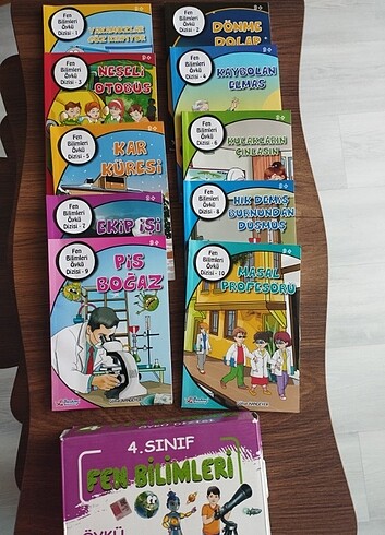 Fen Bilimleri 4.sinif hikaye seti 
