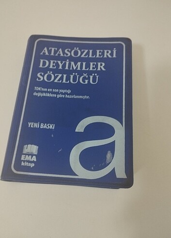 Deyimler ve Atasözleri sözlüğü 