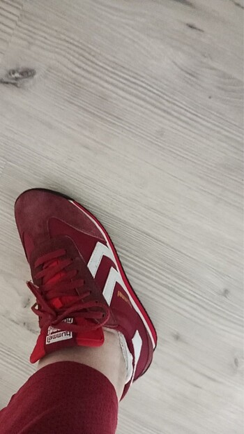 38 Beden Bordo hummel marka spor ayakkabı