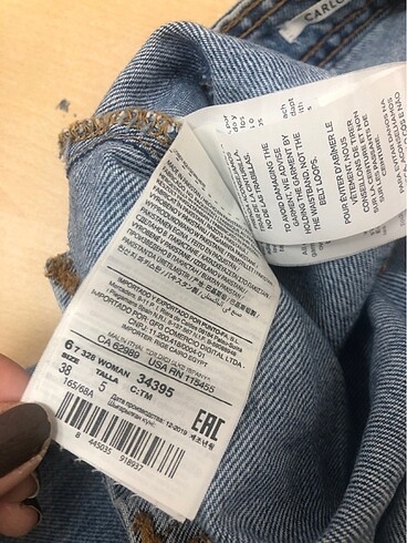 38 Beden mavi Renk MNG mavı jean