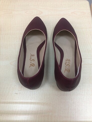Diğer Bordo stiletto