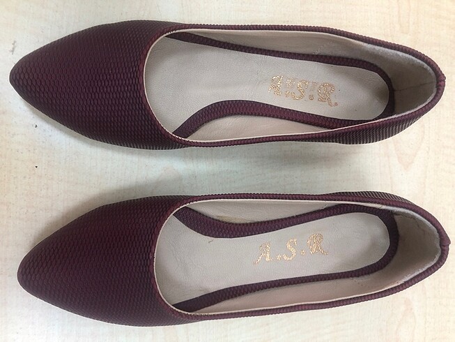 38 Beden bordo Renk Bordo stiletto