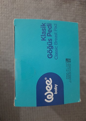 Wee Baby Klasik Göğüs Pedi 40'lı Gri - Görsel 2