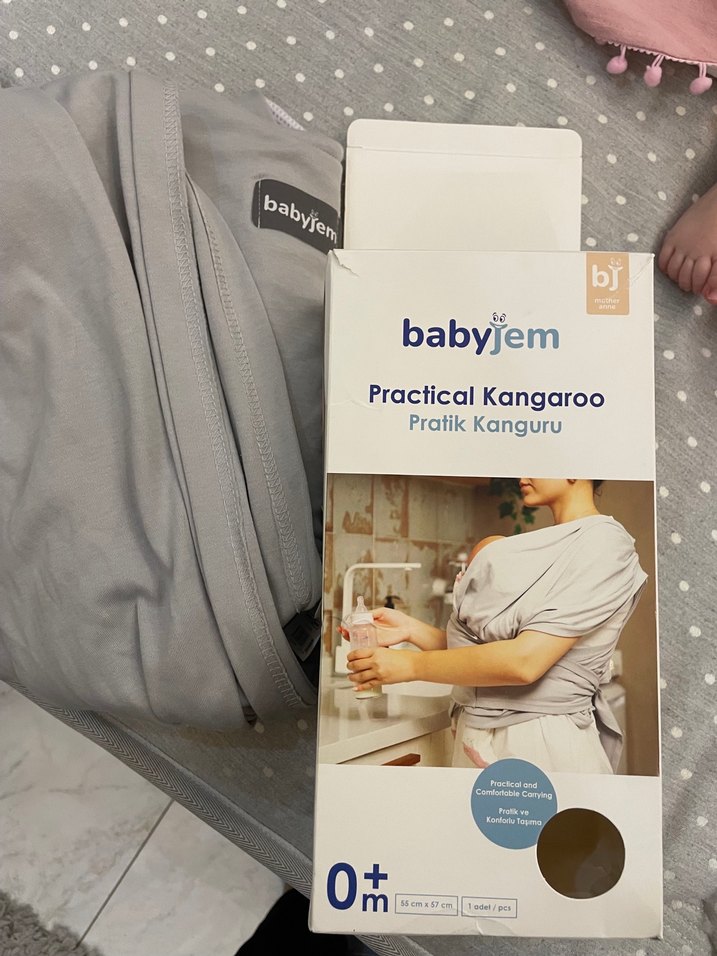 Pratik kanguru sling - Görsel 5