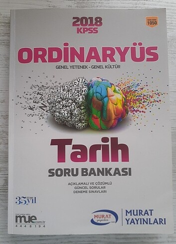 İKİ TEST KİTABI,KPSS TARİH, MATEMATİK