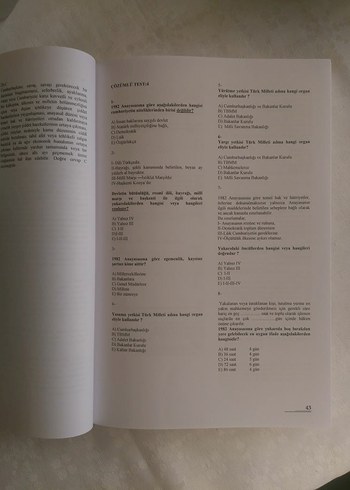 Yargıtay Başkanlığı Personeli GYS Hazırlık Kitabı - Görsel 5