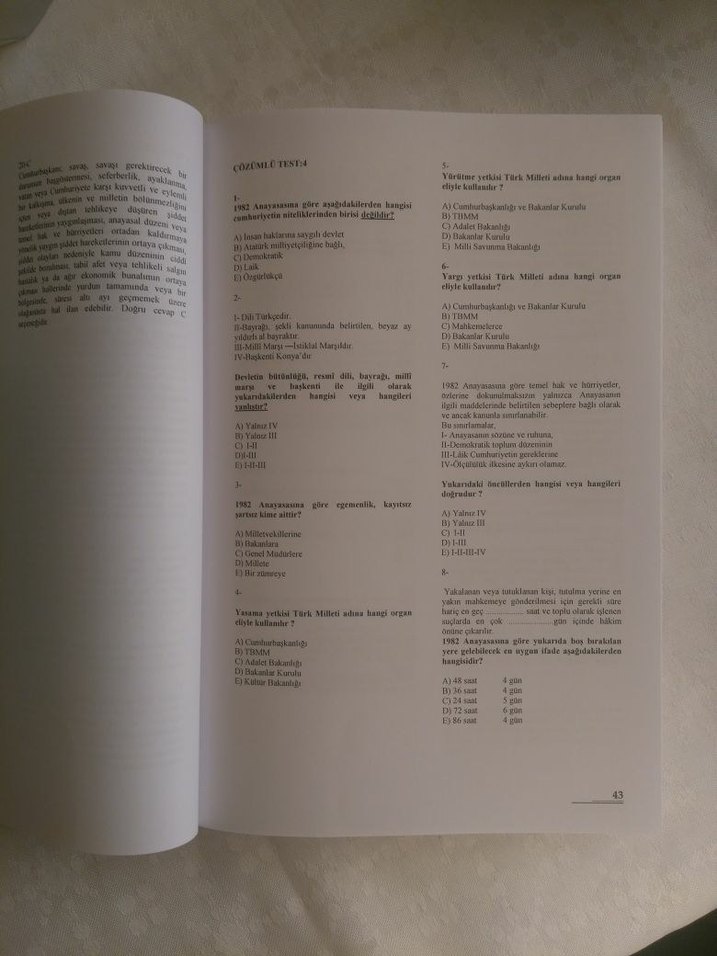 Yargıtay Başkanlığı Personeli GYS Hazırlık Kitabı - Görsel 5