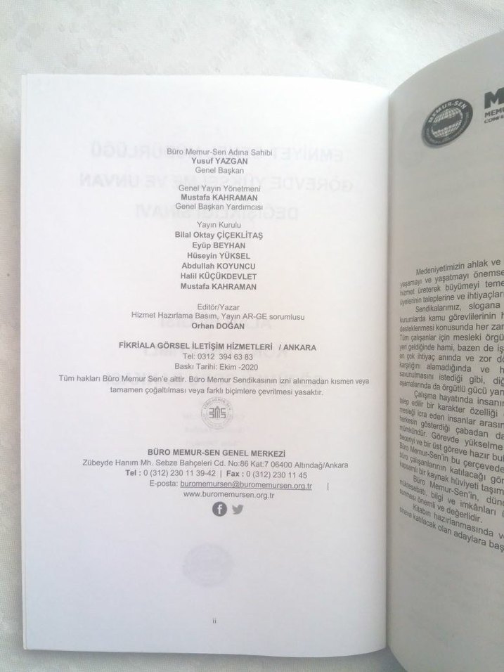 Emniyet Görevde Yükselme Sınavı Hazırlık Kitabı - Görsel 3