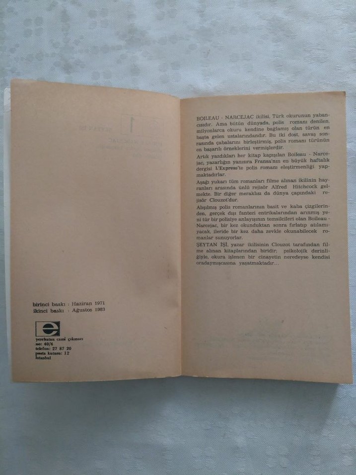 Şeytan İşi - ROLLEAU NARCIA - Görsel 2