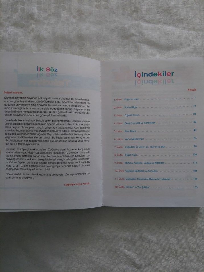 YGS Coğrafya Cep Kitabı - Görsel 3
