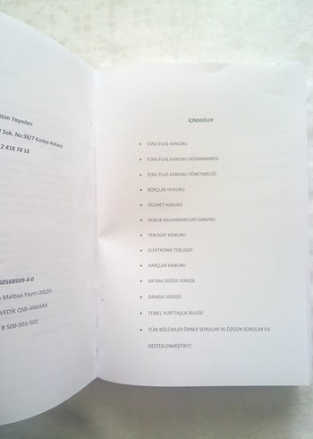 İcra Müdürlüğü Sınavına Hazırlık Konu Anlatımlı Soru Bankası - Görsel 3