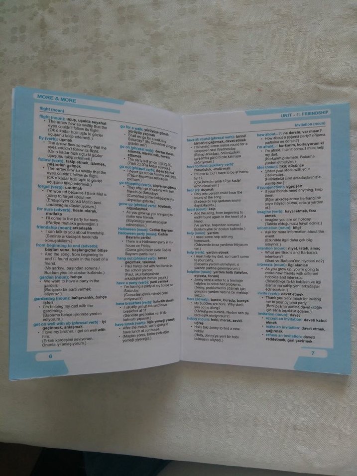 TEOG MOS İngilizce Türkçe Sözlük - Görsel 3