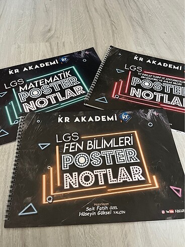 8. Sınıf fen poster notlar