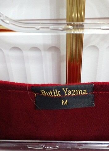 42 Beden kırmızı Renk Şile bezi şık elbise