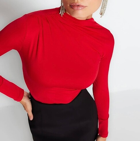 Trendyol & Milla Kırmızı body
