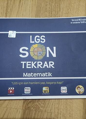8.sınıf LGS son tekrar matematik Tonguç kiatpları