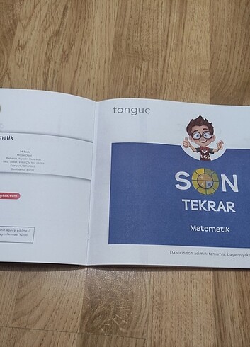  Beden 8.sınıf LGS son tekrar matematik Tonguç kiatpları