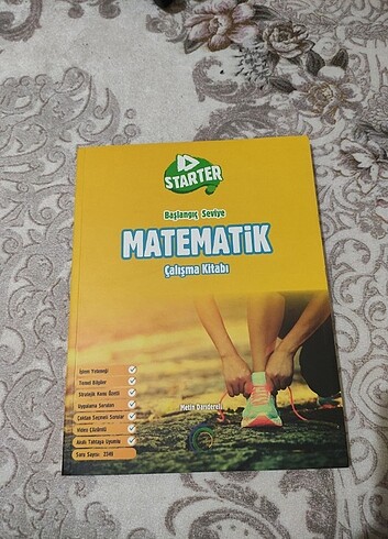 Matematik başlangıç seviyesi çalışma kitabı