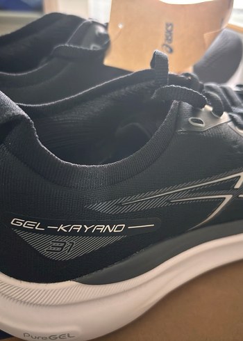 Siyah Beyaz Erkek Koşu Ayakkabısı GEL-KAYANO 31 - Görsel 3