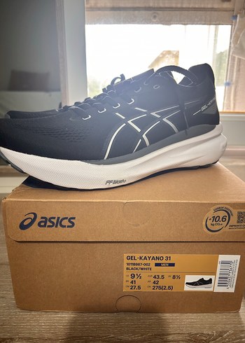 Siyah Beyaz Erkek Koşu Ayakkabısı GEL-KAYANO 31 - Görsel 2